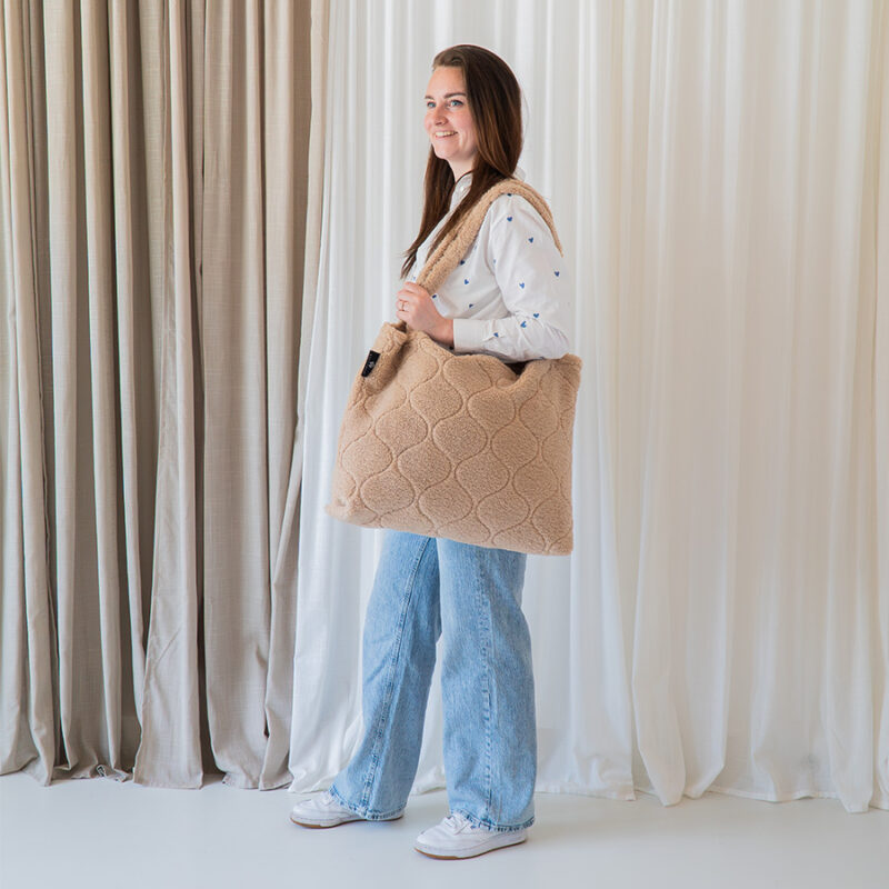 Wallabag Sharpa Teddy Beige